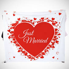 Hochzeitslaken Mit Romantischem Motiv Hochzeit Spiele Hochzeitsspiele Hochzeit Brauche