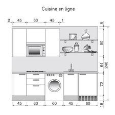 Plan De Cuisine Lineaire De 2m70 Plan Cuisine Cuisine Lineaire Interieur Moderne De Cuisine