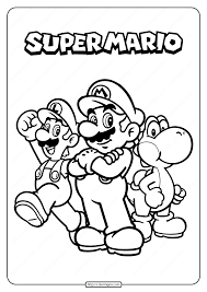 Printing your document in booklet format allows you to save space and paper and read your document as you would a book. Free Printable Super Mario Pdf Coloring Page Super Mario Coloring Pages Mario Coloring Pages Super Mario
