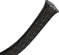 Kable Kontrol Cable Sleeve Expandable Nylon Braided Sleeving - 1-1/4” Inch  – 100' Feet – Automotive Wire Loom, Cable Wrap, Cord Protector from Pets,  ...