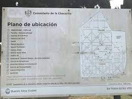 Map Picture Of Cementerio De La Chacarita Buenos Aires Tripadvisor