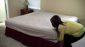 Bed sheets are pieces of cloth that are rectangular and are used as bedding. Patented Fitted Sheet Straps Called Stay Downs Youtube