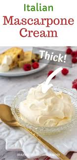 This Mascarpone Cream Is An Eggless Creamy Topping For Any Dessert That Can Be Made In 15 Minutes Or Less Tr Desserts Dessert Recipes Homemade Whipped Cream