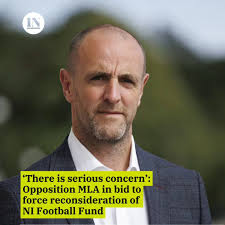 There was a lot of disappointment and a lot of anger in Derry when  Communities Minister, Gordon Lyons,announced the Northern Ireland Football  Fund last week and there wasn't a penny in it