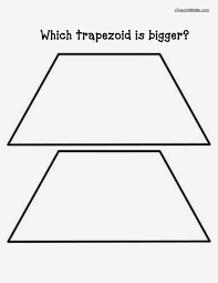 Which Trapezoid Is Bigger Classroom Freebies Classroom Freebies Trapezoid Pattern Blocks Activities