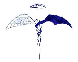 Good Vs Evil Tattoo Designs Good Vs Evil By Cloudlink On Deviantart Evil Tattoo Art Drawings Sketches Art Drawings Check out our beyond good and evil selection for the very best in unique or custom, handmade pieces from our figurines shops. good vs evil tattoo designs good vs