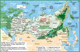 The portion extends from central to eastern europe. European Russia Map And Information Page Map Russia Map Russia