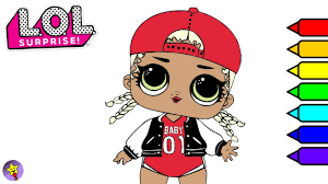 Download or print new dolls for free. Lol Surprise Dolls Coloring Book Page Mc Swag Coloring Happy Magic Toys Youtube