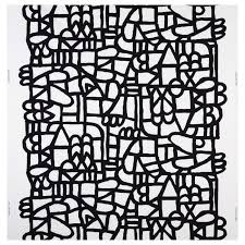Skuggbracka Fabric White Black Ikea In 2020 Ikea Fabric How To Make Curtains Fabric