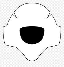 Download Clip Art Hockey Goalie Mask Template With Transparent Png Download 2620787 Pinclipart