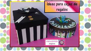 Ideas Para Cajas De Regalo Creaciones Magicas Youtube