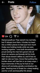 Nancy Sullivan eli Draken äiti postasi Instagramiin : r/DrakeandJosh