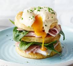 Eggs Benedict Pancakes Recipe Savoury Pancake Recipe Bbc Good Food Recipes Eggs Benedict