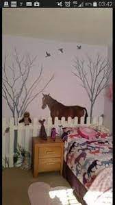 Der Zaun Besteht Nur Aus Einer Mdf Platte An Die Wand Geschraubt Damit Es Ba Der Zaun Be Kinder Zimmer Madchenzimmer Wandbilder Kinderzimmer