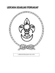 Scouting in malaya (now malaysia). Nota Lencana Keahlian Pengakap