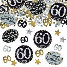 Verjaardag Tafel Confetti 60 Jaar Jokershop Be Feestwinkel