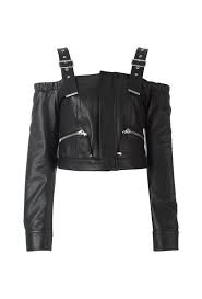 Erika Boldrin When Athleisure Meets Workwear All The Pretty Birds Leather Blouse Black And Gold Shirt Leather Shirt