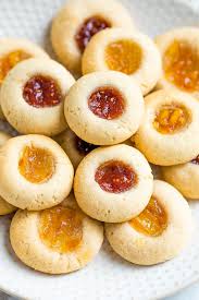 It's a perfect treat to make for chinese new year! Almond Flour Thumbprint Cookies Eating Bird Food