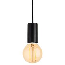 It doesn't matter which way you insert it. Firstlight 5927bk Vintage Retro Black Hanging Pendant Light Kit Ideas4lighting Sku20394i4l