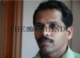 Former weightlifter and Arjuna Awardee Satish Rai, during an interview in  Bangalore