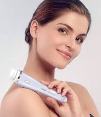 Perie pentru curatarea tenului Philips VisaPure SC527511 Acumulator Mov