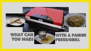 Ww is here to support you with delicious healthy recipes to lose weight featuring the food you love. What Can You Make With A Panini Press Grill Youtube