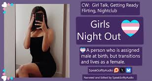 13 MTF: Flirty Nymphs Night with Your Pretty Trans Gf FMTF