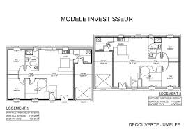 Plan Maison Jumelee Plain Pied Maison Jumelee Plan De Maison Jumelee Plan Maison