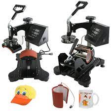 F2c Pro 5 In 1 Digital Transfer Sublimation Heat Press Machine Hat Mug Plate Cap T Shirt Multifunction New Black 5 In 1 Heat Press Machine Best Heat Press Machine Heat Press