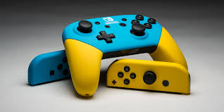 According to bloomberg, the nintendo switch pro will use nvidia's deep learning super sampling nintendo has neither announced nor even confirmed that a switch pro console might be inbound. Nintendo Switch Pro Controller