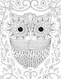 Our world is so exciting that every its particle may cause our curiosity and desire to explore it. Big Eyed Owl Adult Coloring Page Favecrafts Com