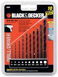 Black And Decker Rotary Tool Bits Black Decker Oem 15557 10 Piece Drill Driver Bit Setqty Discounts With Images Drill Bit Sets Black Decker Drill Bits