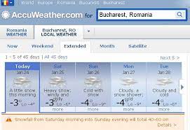 Vremea azi in bucureşti, starea vremii maine in bucureşti, prognoza meteo pe 7 zile pentru bucureşti. Prognoza Vremii Sinaia Revelion Carpathia Sinaia