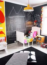 For a more permanent look, try painting the. 36 Exciting Ideas To Decorate Kids Rooms With Colored Chalkboard Paint Amazing Diy Interior Home Design