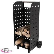 Chariot A Bois De Chauffage Cheminee Panier Porte Foyer Au Bois Poele Quemador De Lena Chimeneas Lena