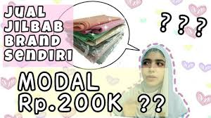 Hijab logo hijap logo branding 219. Bisnis Jilbab Brand Sendiri Hanya Bermodal Rp200 Ribu Youtube