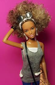 Vintage ash blonde ponytail barbie doll w/box, original perfect hair&facepaint!! Natural Hair Doll With Blonde Afro And Sunglasses Natural Hair Doll Natural Hair Styles Blonde Afro