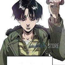 Biamoxer Killing Stalking Yoon Bum Yoonbum Short Black Heat Resistant  Cosplay Costume Wig : Amazon.de: Toys