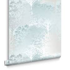 Grove Duck Egg Wallpaper Large Duck Egg Blue Living Room Silver Wallpaper Feature Wall Duck Egg Blue Wallpaper