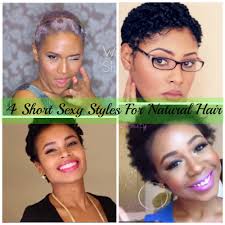 Combing her hair hurts, so you avoid doing it or she avoids doing it. 4 Short Sexy Styles For Natural Hair Natural Hair Rules