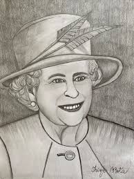 (embargoed until 15.00 in your local time zone on 25th december 2020) no use after 24 january 2021 without the prior written consent of the communications secretary to the queen at buckingham palace. Her Majesty Queen Elizabeth Ii Portrait Drawing By Irina Bbota Artmajeur
