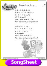 Pretty much just what the title says. Alphabet Song Song And Lyrics From Kididdles
