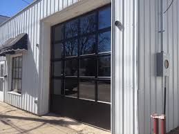 business garage door with full glass for optimal light garage doors commercial glass doors glass garage door