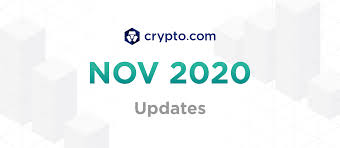 Check the latest listings & find the best coin to invest in 2021. Crypto Com November 2020 Updates