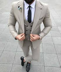 Gwenhwyfar 2020 fashion business suite men handsome groom wear custom made formal wedding tuxedos new arrival jacket+pants+vest. New 2020 Casual Beige Beach Men Suits Wedding Tuxedos For Men Groomsmen Mens Wedding Suits Groom Suit Groom Tuxedo Bridegroom Suits Aliexpress