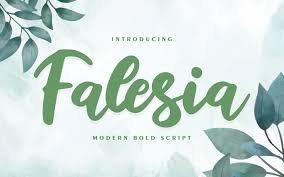 Logo script modern handwriting wedding display calligraphy bold brush all. Falesia Modern Bold Cursive Font 150735 Templatemonster