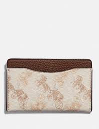 Livraison gratuite sur votre première commande expédiée par amazon. Coach Petit Porte Cartes Avec Imprime Cheval Et Caleche