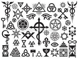 Medieval Occult Signs And Magic Stamps Ancient Symbols Occult Symbols Magic Symbols