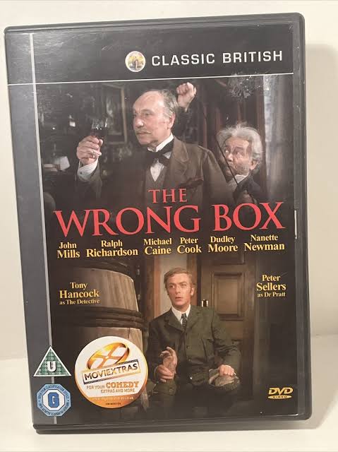 The Wrong Box 1966 Classic British DVD Michael Caine Dudley Moore PAL  Region 2