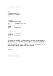 Contoh Surat Sponsor Pengajuan Visa Korea Sedih